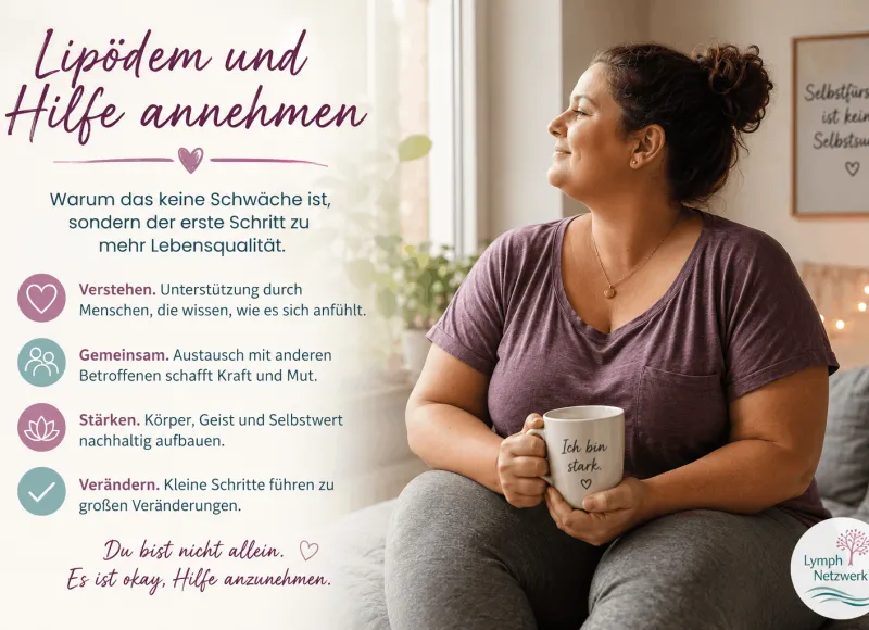 Lipödem: Warum Hilfe annehmen keine Schwäche ist